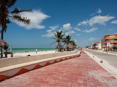 Progreso Beach Boardwalk